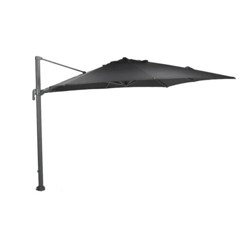 Garden Impressions Hawaii Big Pole Parasol 350x350 - D. Grijs - Zwart -Aerocover Verkoop 2024 1982785367